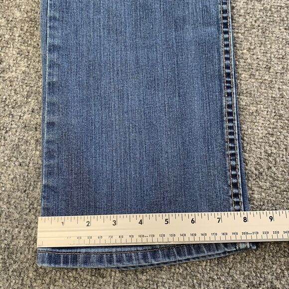 Carhartt Mens Relaxed Fit Blue Jeans Straight Med Wash Size 36 x 30 - Picture 6 of 13